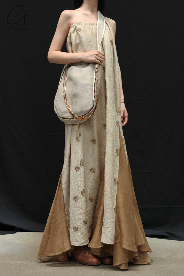 Mutedance 24 Spring/Summer One-shoulder Petal Dress Series MD-MD24SS20-C celadon PM139